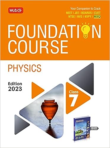 MTG Foundation Course Class 7 Physics Book