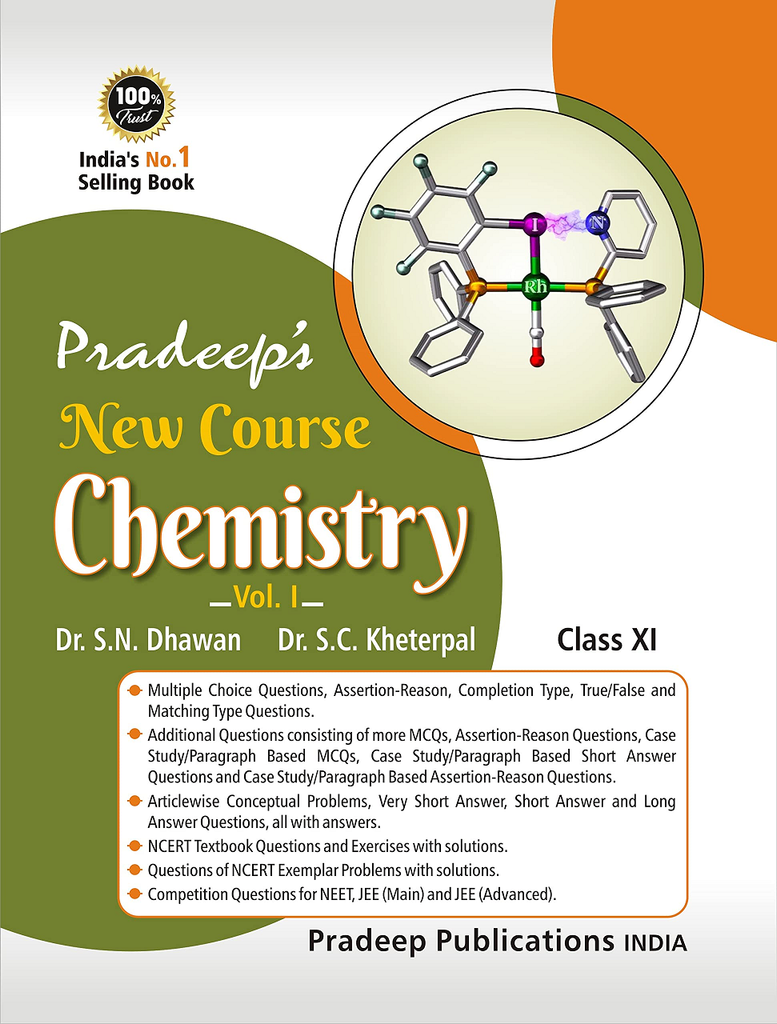 Pradeep’s New Course Chemistry (Vol. 1 & 2) - Class 12