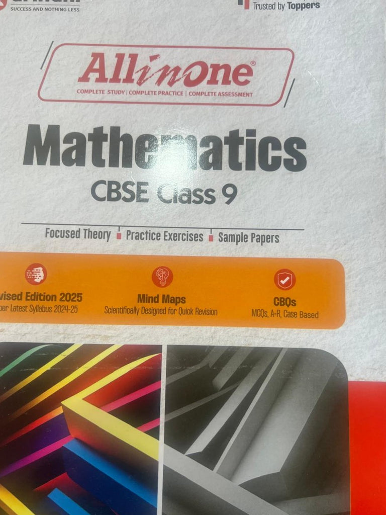 Arihant All in one Mathematics for CBSE Exam class 9
