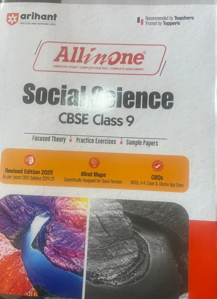 Arihant All In One Social Science For CBSE Exams Class 9th