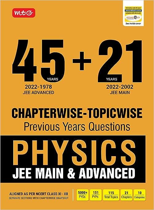 MTG 45 + 21 Years Physics Book