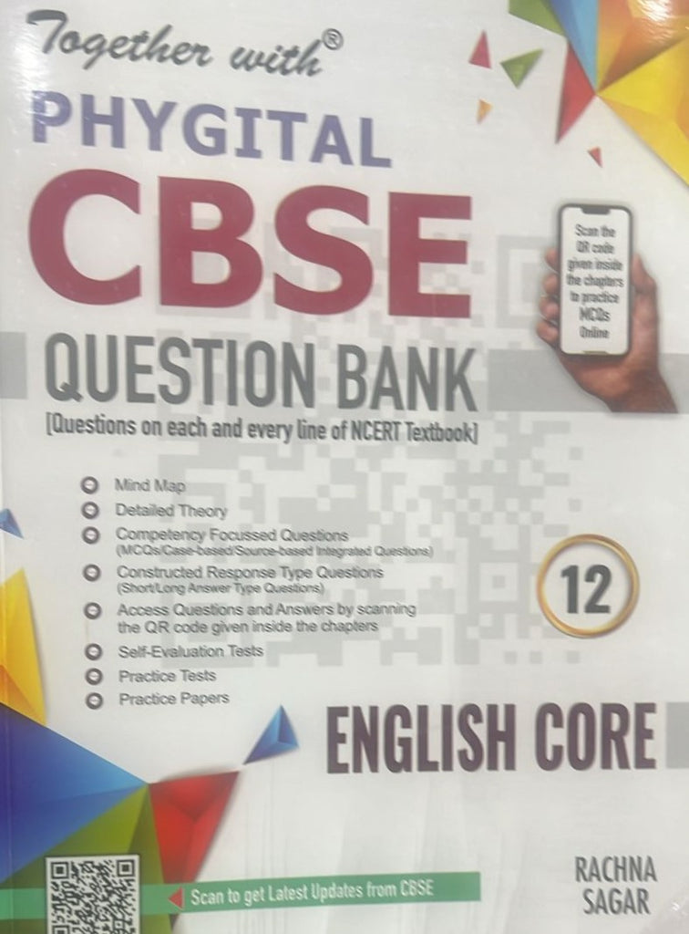 Together with PHYGITAL CBSE Question Bank English core -12