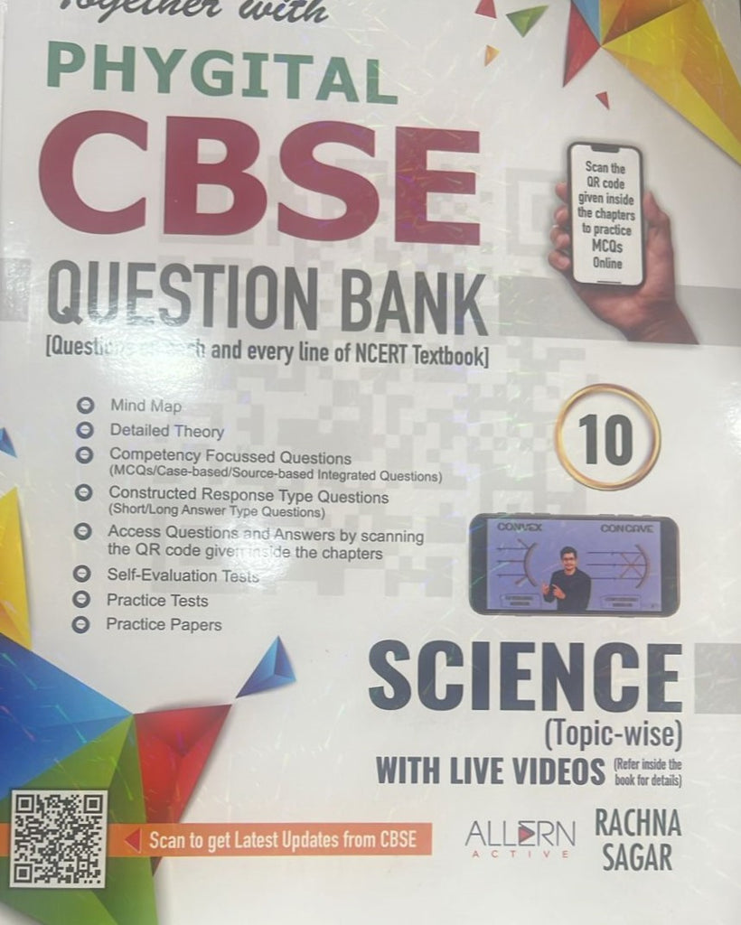 Together with PHYGITAL CBSE Question Bank  Science -10