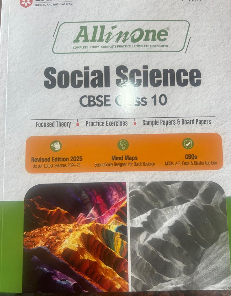Arihant All In One Social Science CBSE Exams Class 10th