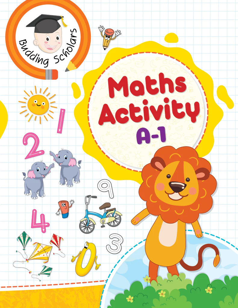 Budding Scholars Maths Activity A1 Class-Nursery