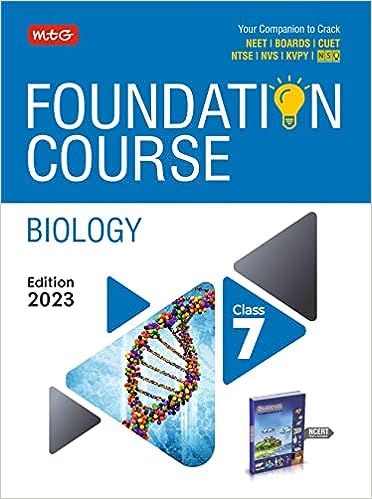 MTG Foundation Course Class 7 Biology Book