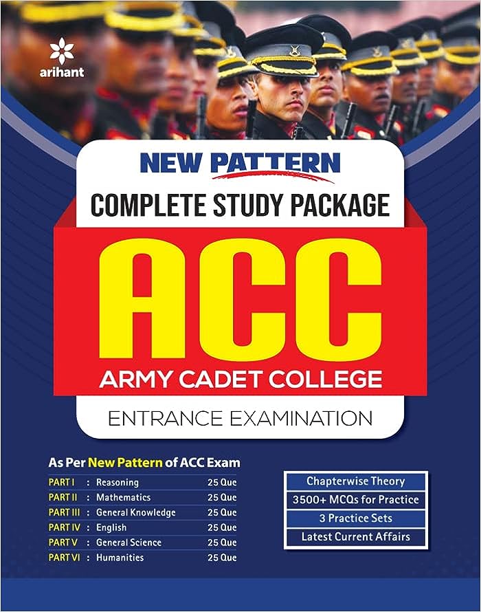 New Pattern Complete Study Package ACC Army CADET College Entrance Exam