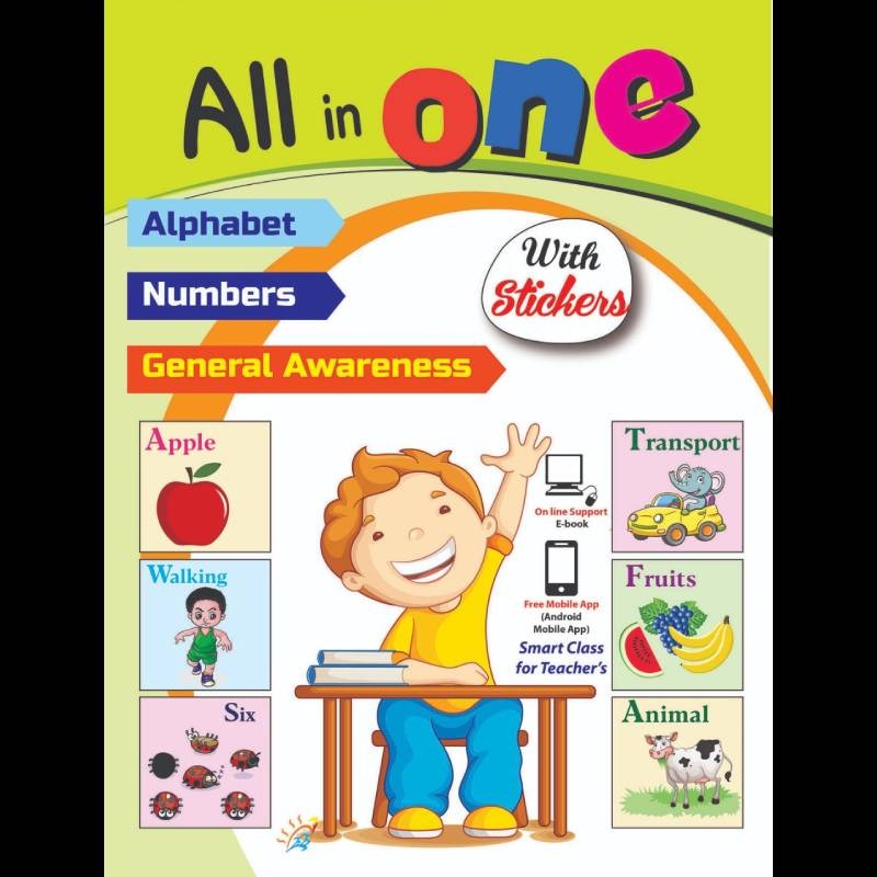 All in One - Alphabet - Numbers - General Awareness
