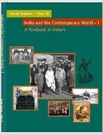 India and the contemporary World I Text Book In History
