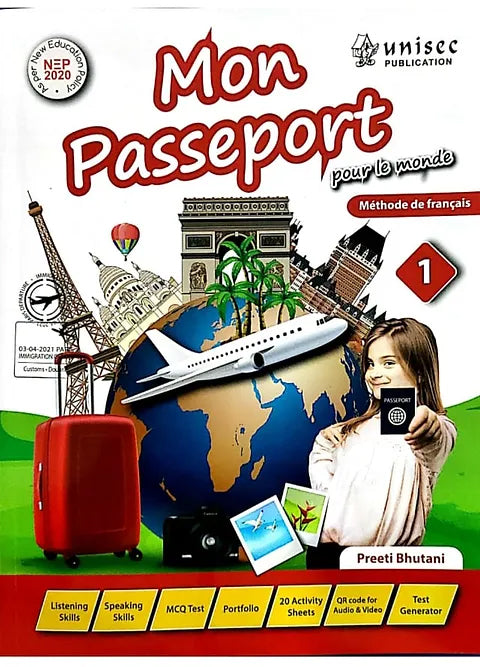 Mon Passeport Pour le Monde Level-1 For Class-5