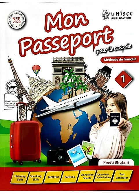 Mon Passeport - 1 Pour Le Monde Methode De Francais